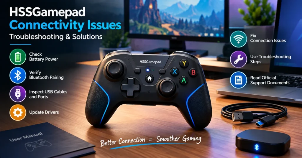 connectivity issues hssgamepad